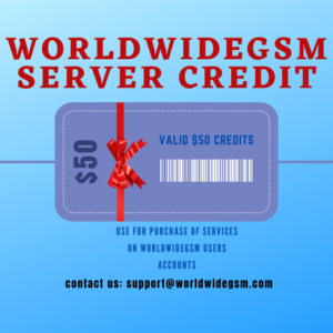 Worldwidegsm Server Credits