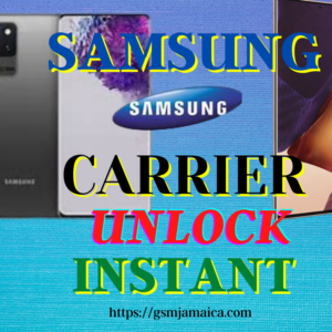 Samsung Carrier Unlock Instant Service
